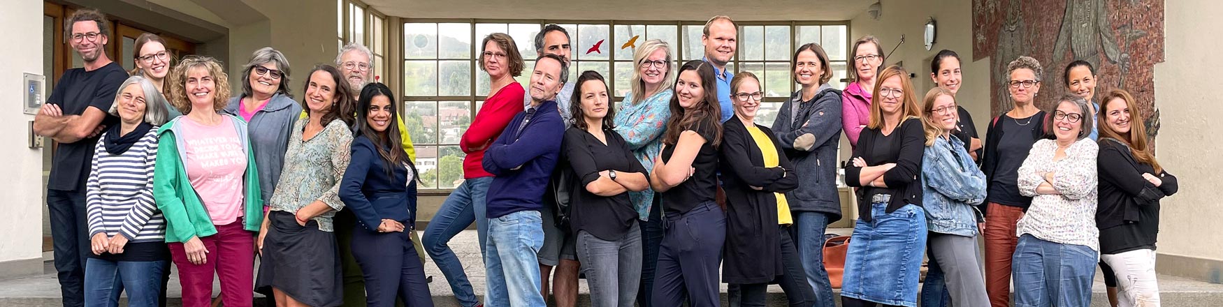 Kollegium 2021 Schulhaus Dorf